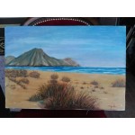 Средна картина масло на платно, Испания - 3796